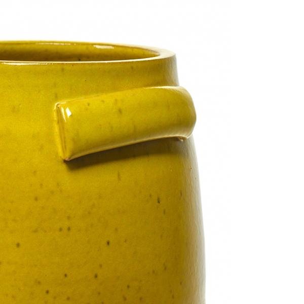 Macetero Tabor S D22 x H19 Amarillo