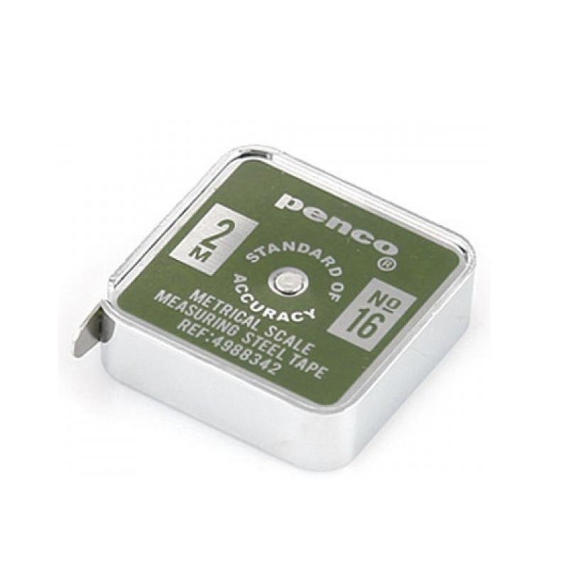 Mètre ruban de poche 2M kaki