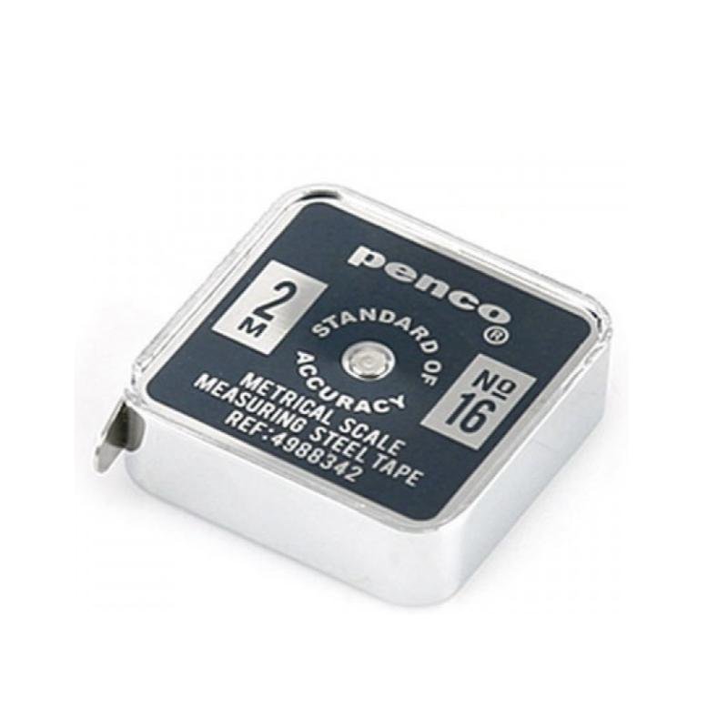 Mètre ruban de poche 2M bleu marine