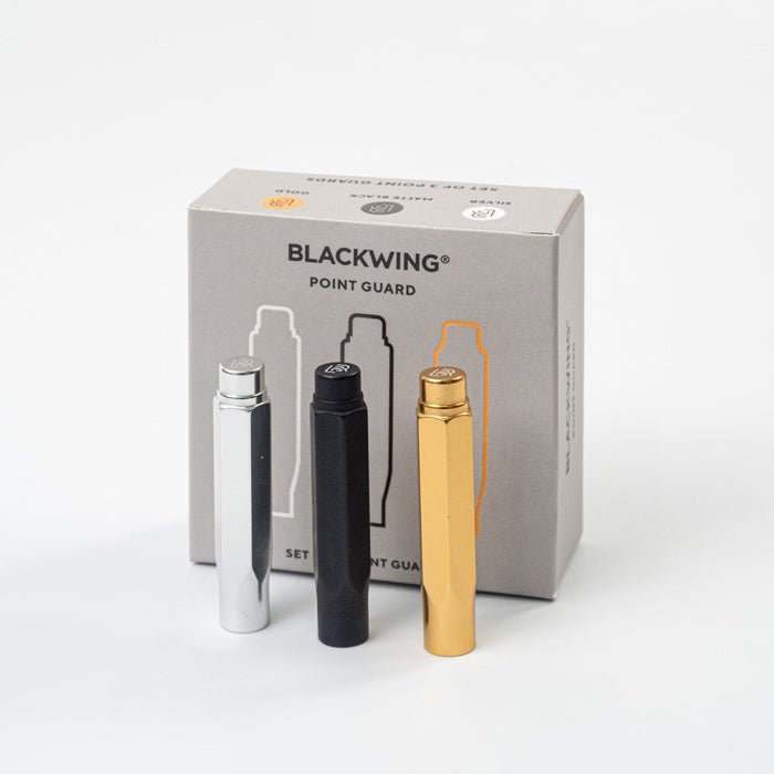 Salva Puntas Blackwing Plateado Negro Dorado (set de 3)