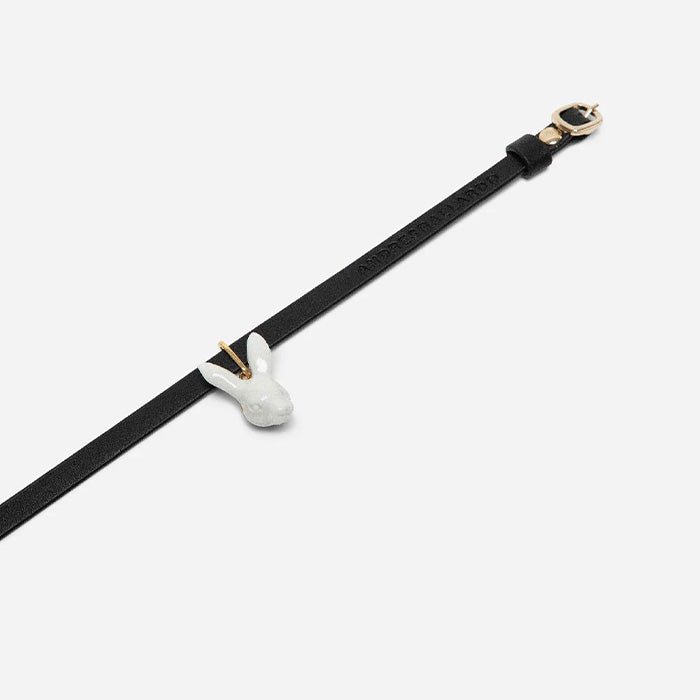 Collar Choker Cabeza de Conejo