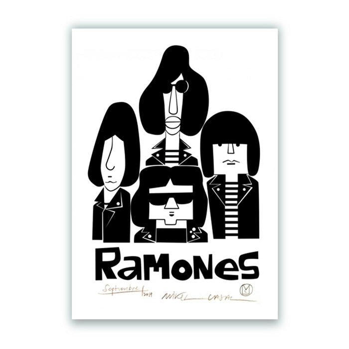 Ramones Giclée Print A5