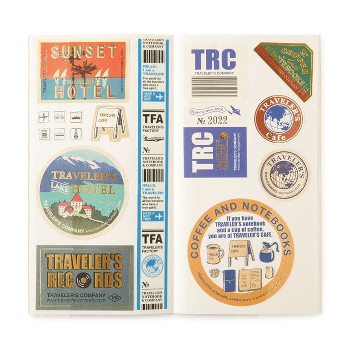 Traveler's Notebook Recambio 031 Papel para Pegatinas - Tamaño Regular