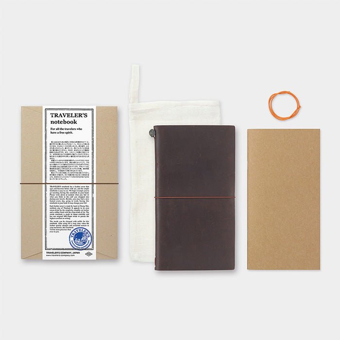 TRAVELER'S notebook - Tamaño Regular Marrón