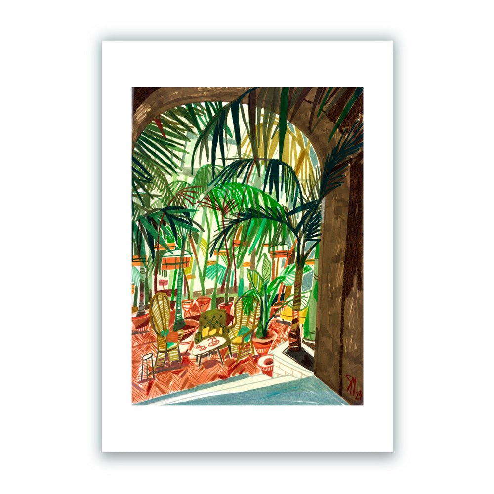 Reschio Interior Giclée Print
