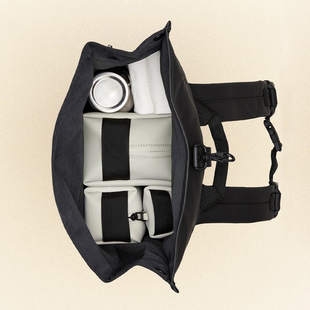 Sac à dos Rolltop noir