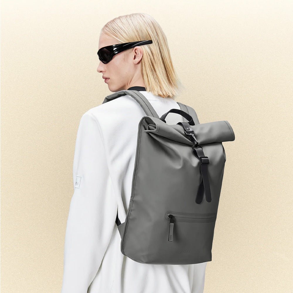 Sac à dos Rolltop gris