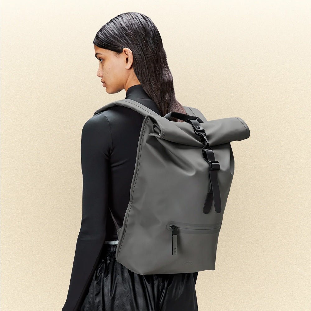 Sac à dos Rolltop gris