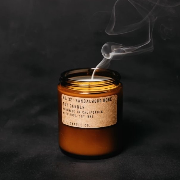 No. 32 Sandalwood Rose Soy Candle Standard