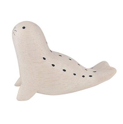 Pole Pole Wooden Animal Seal