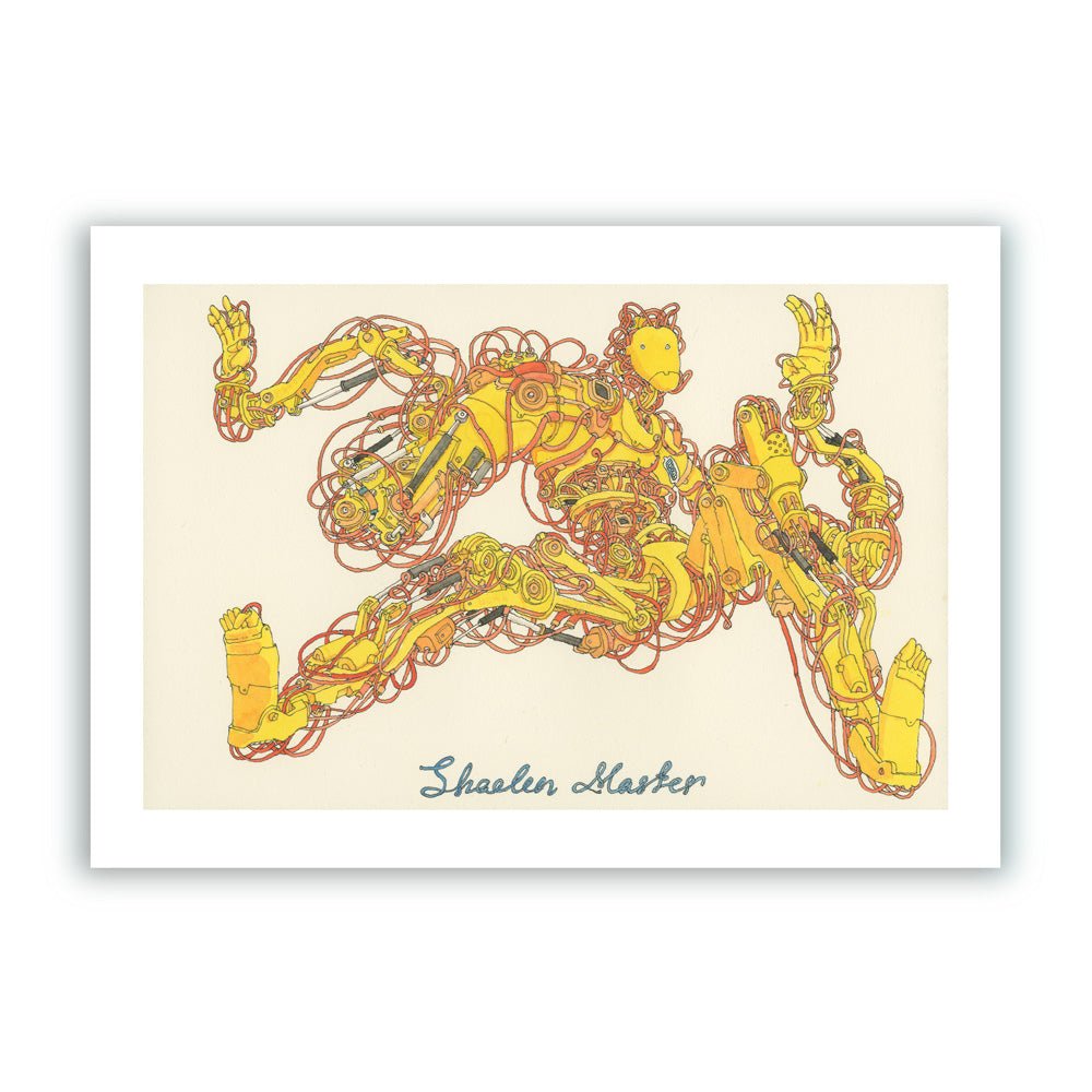 Shaolin Master Impresión Giclée A2