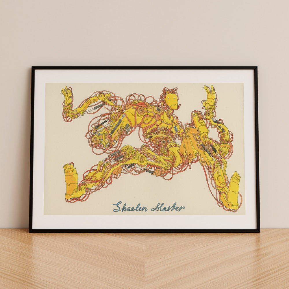 Shaolin Master Impresión Giclée A2