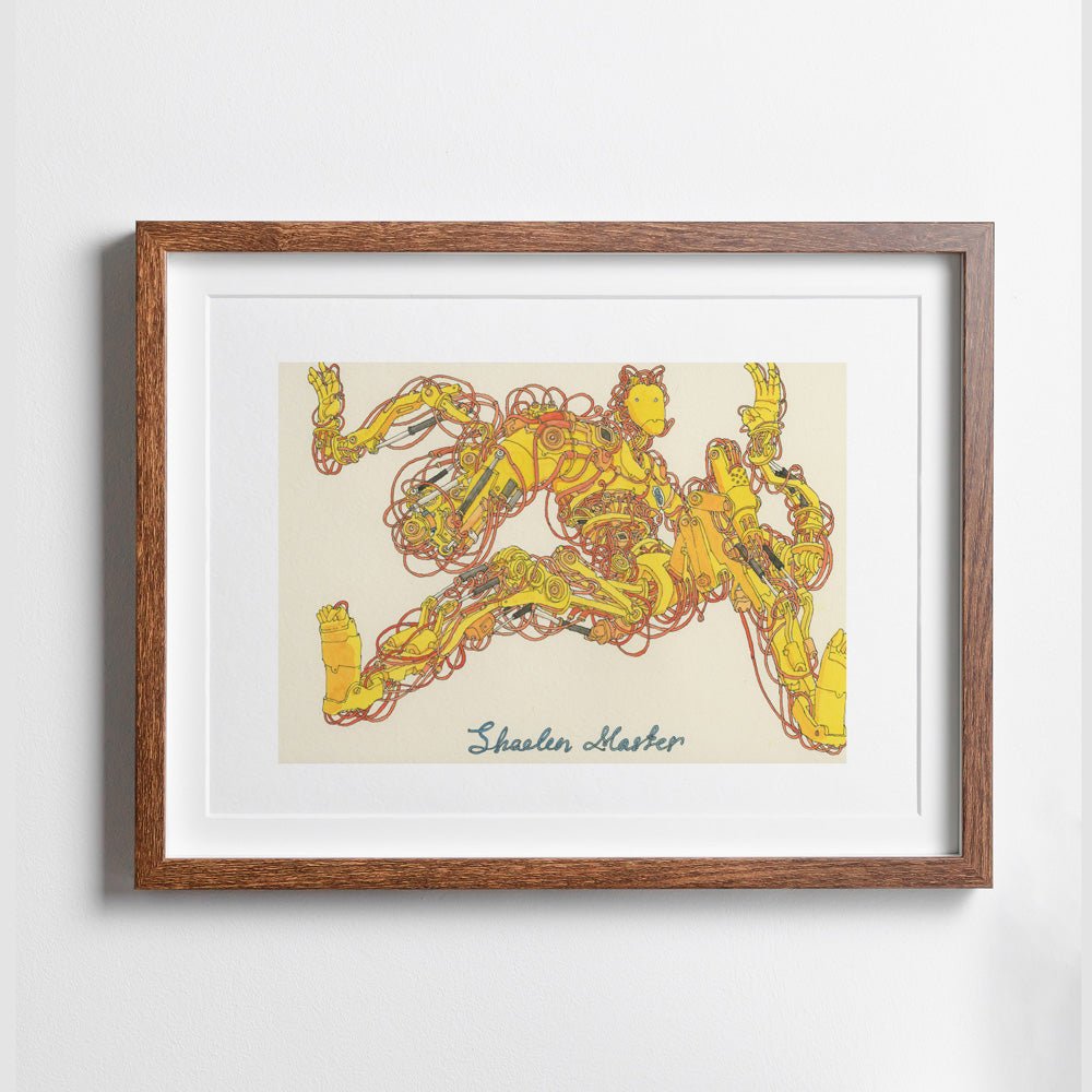 Shaolin Master Impresión Giclée