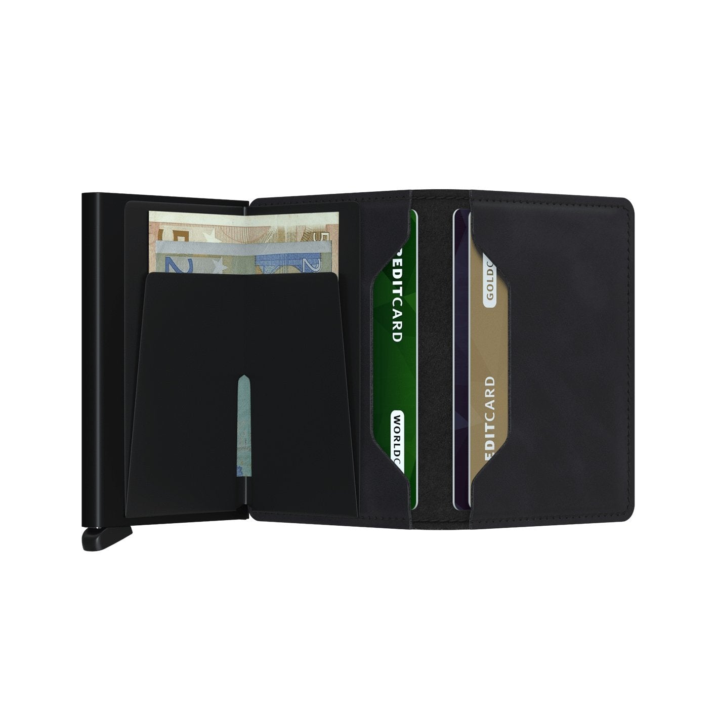 Slimwallet Vintage Black