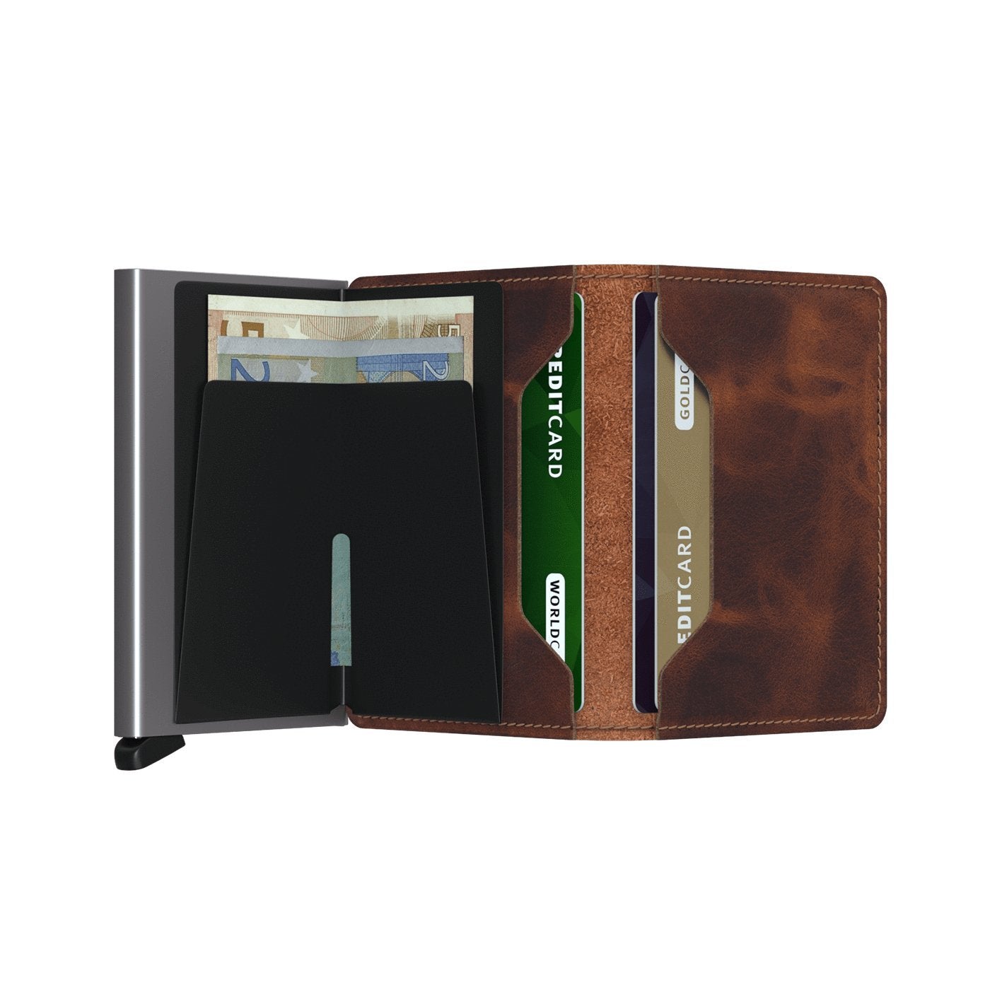 Slimwallet Vintage Brown