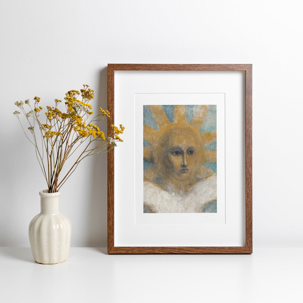Impression Giclée A4 Soleil d'octobre