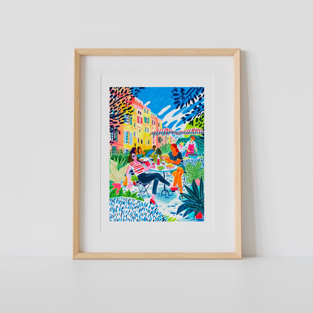 Soleil En Terrasse Impresión Giclée