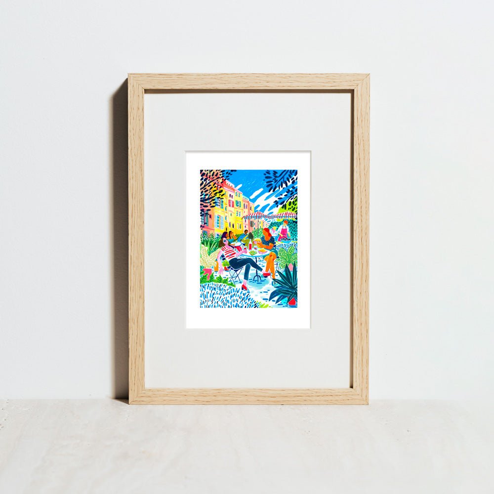 Soleil En Terrasse Impresión Giclée