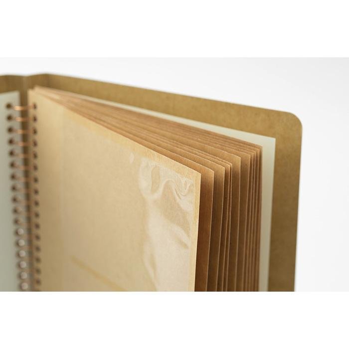 Spiral Ring Notebook A5 Slim Card File