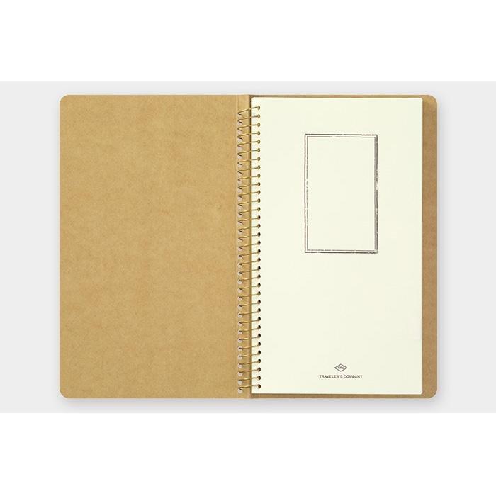 Spiral Ring Notebook A5 Slim Paper Pocket