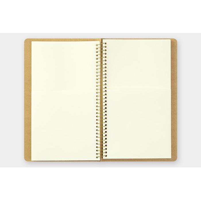 Spiral Ring Notebook A5 Slim Paper Pocket