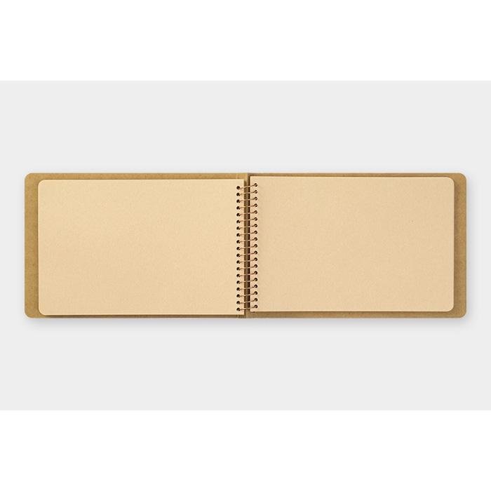 Spiral Ring Notebook B6 DW Kraft