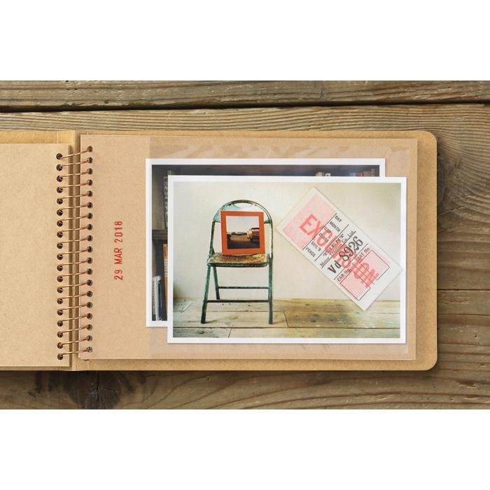 Spiral Ring Notebook B6 Photo File