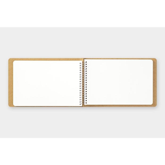 Spiral Ring Notebook B6 MD White