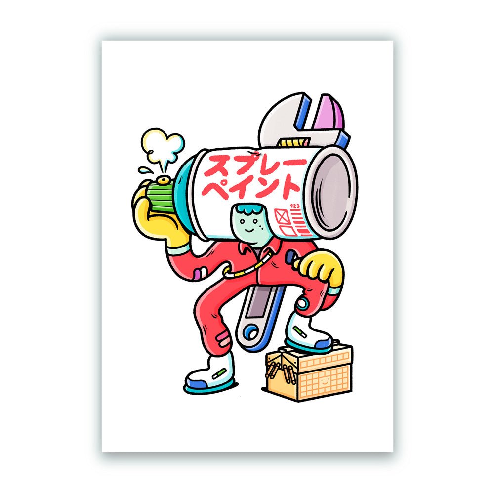 TOSpray Giclée Print