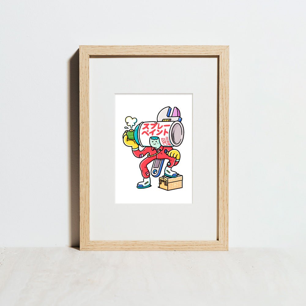 TOSpray Giclée Print