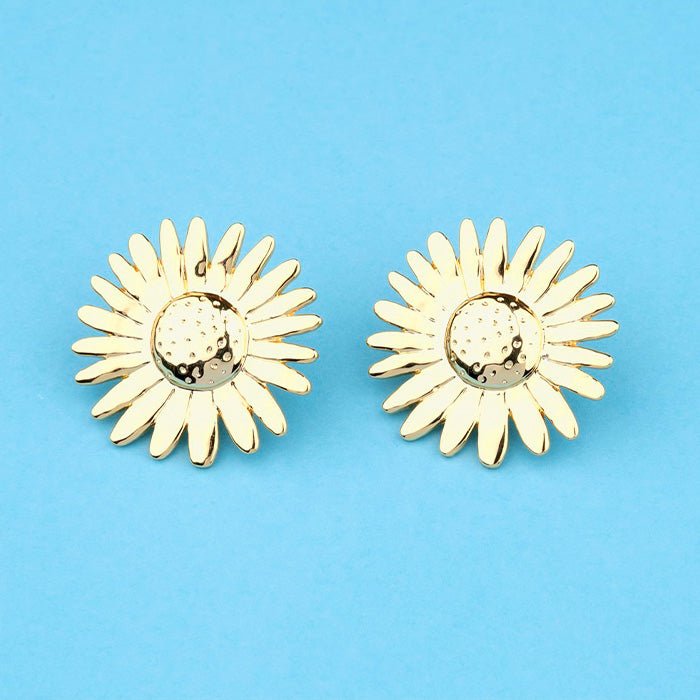 Pendientes Girasol