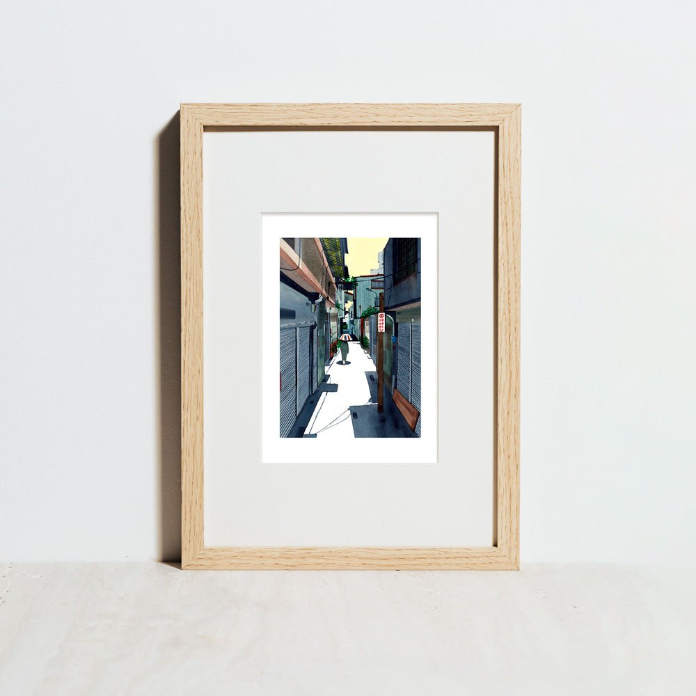 Sunshine Alley Giclée Print A5