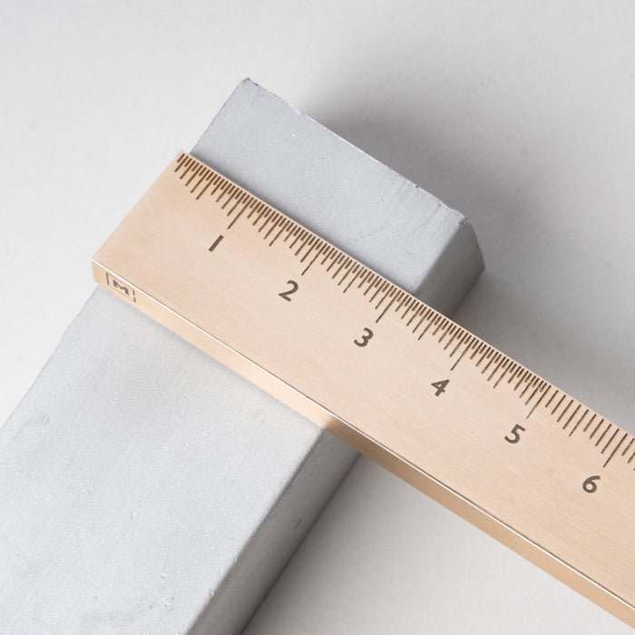 Stria Brass Folding Ruler