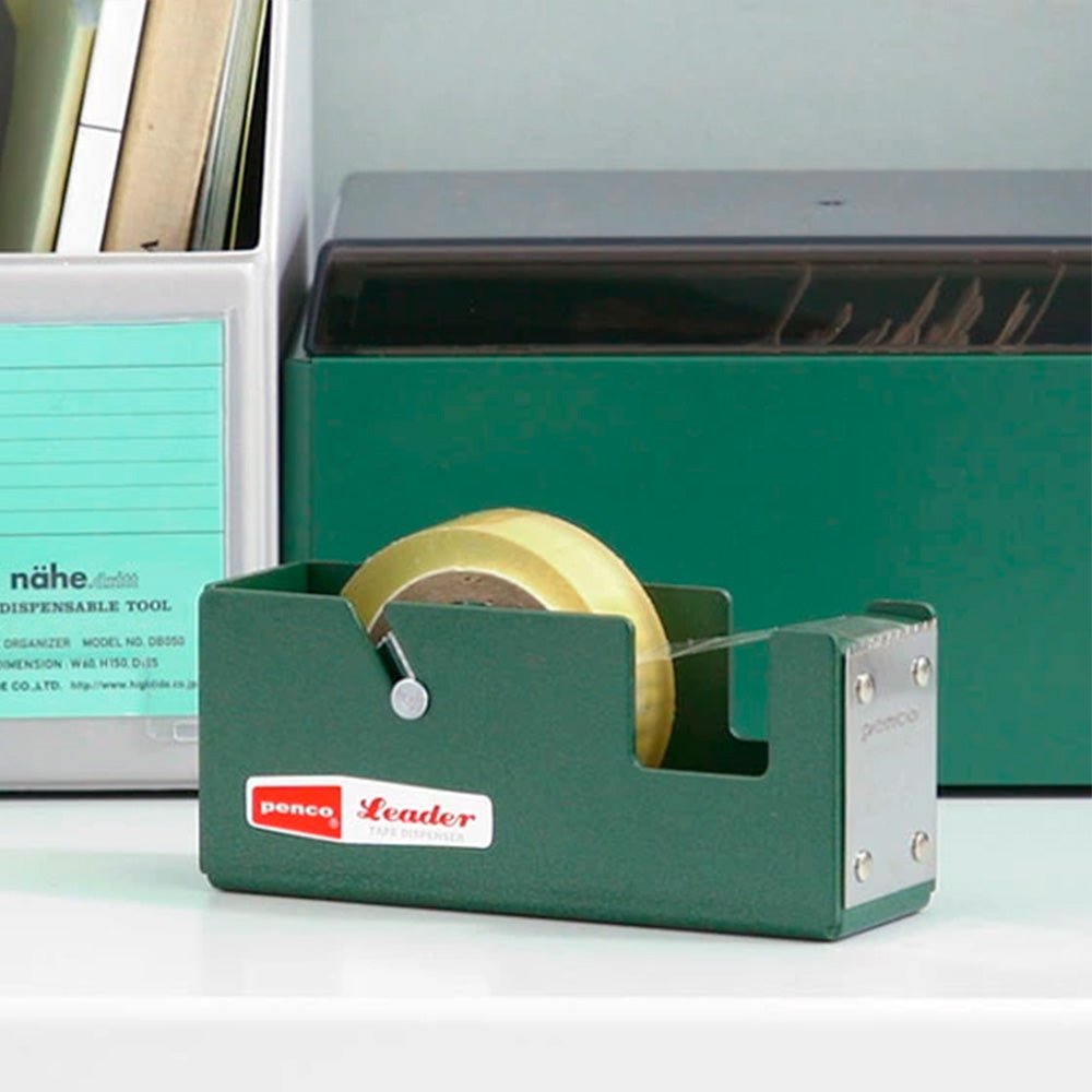 Dispensador de Cinta Adhesiva Pequeño Verde