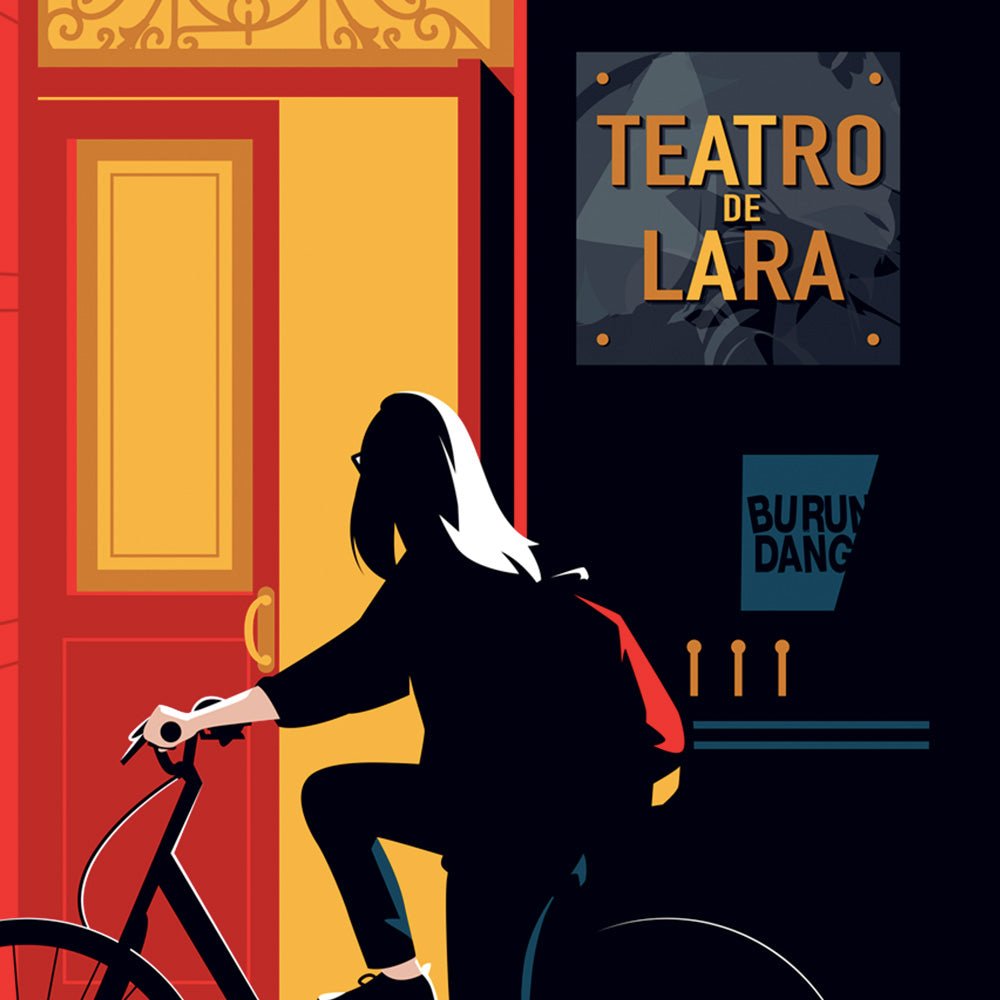 Teatro Lara Impresión Giclée