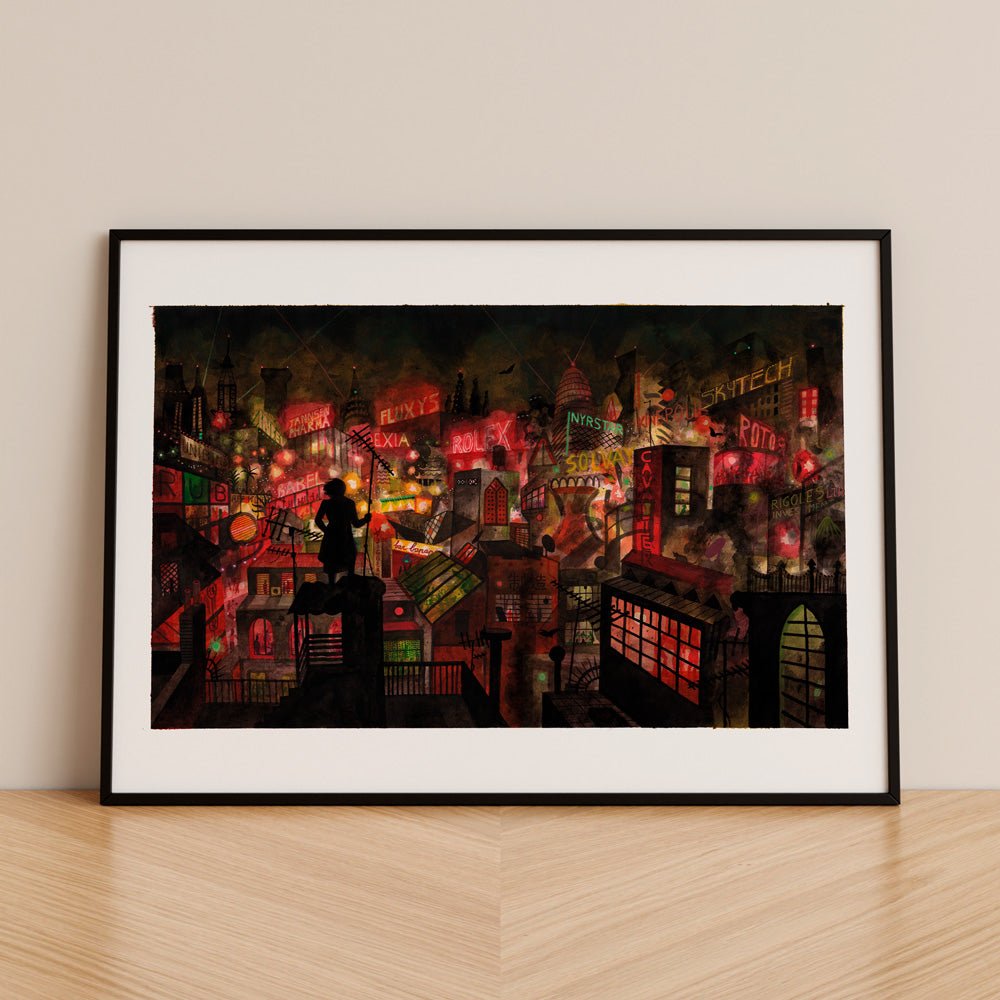 The City is my Ocean Impresión Giclée