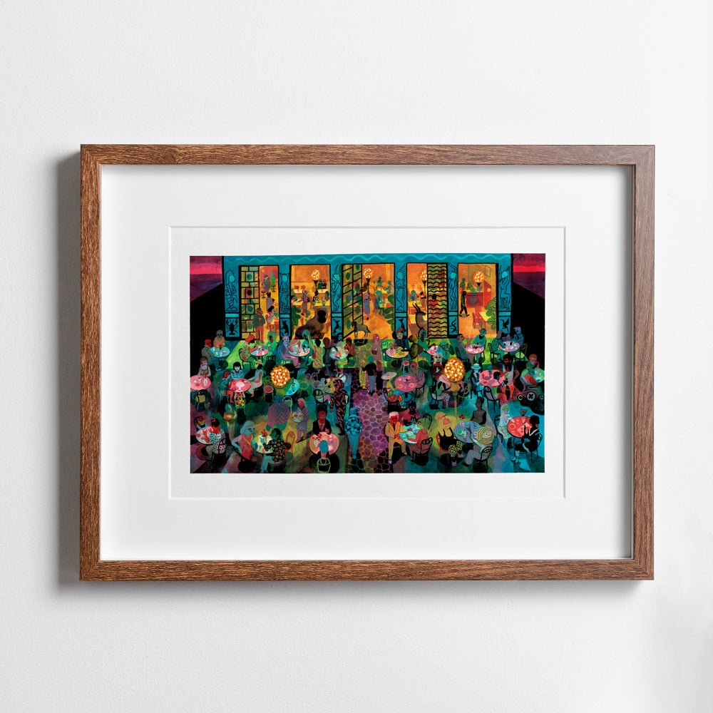 The City Meets Giclée Print