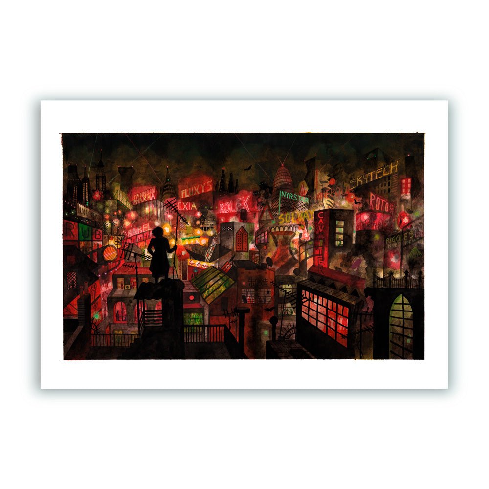 The City is my Ocean Impresión Giclée