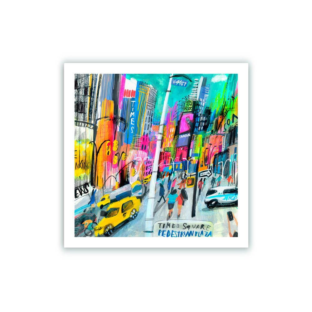 Times Square Impresión Giclée 50x50