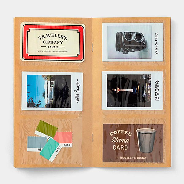 TRAVELER'S notebook Recharge 028 Card File - Taille régulière