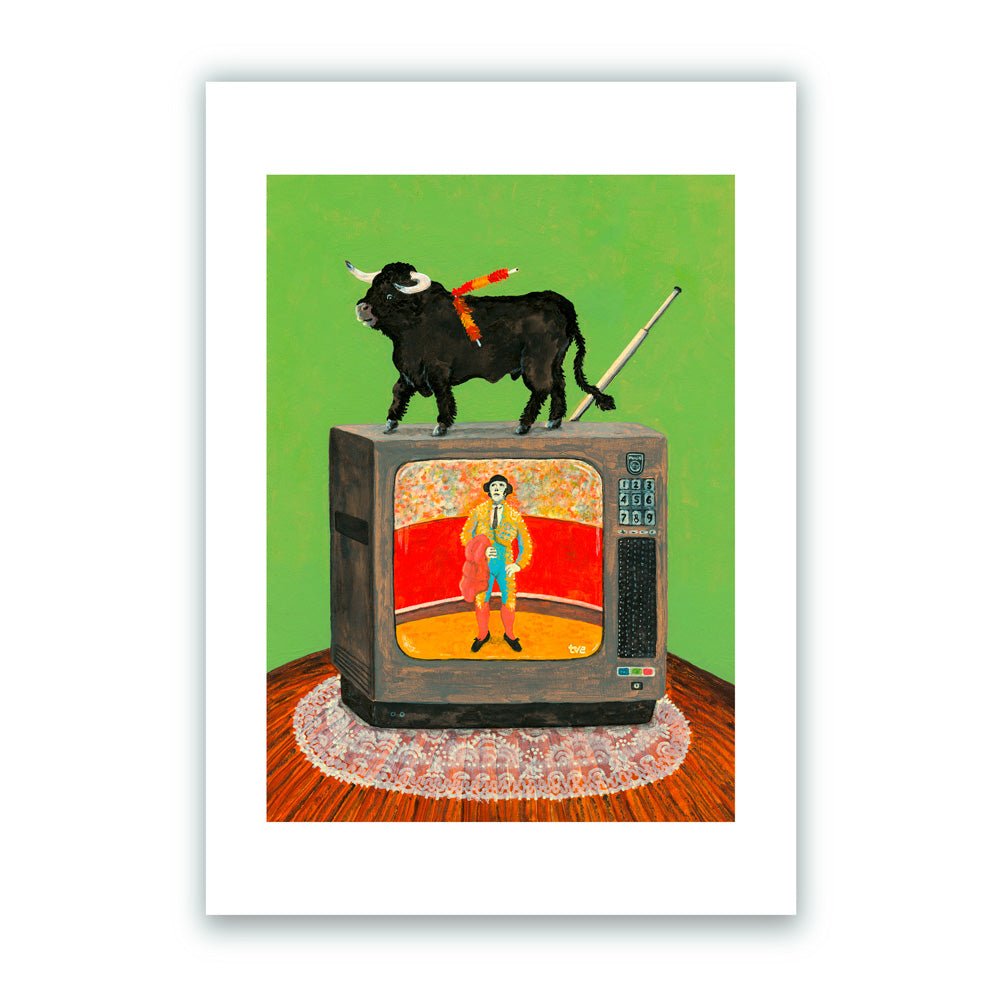 Impression Giclée Toro TV