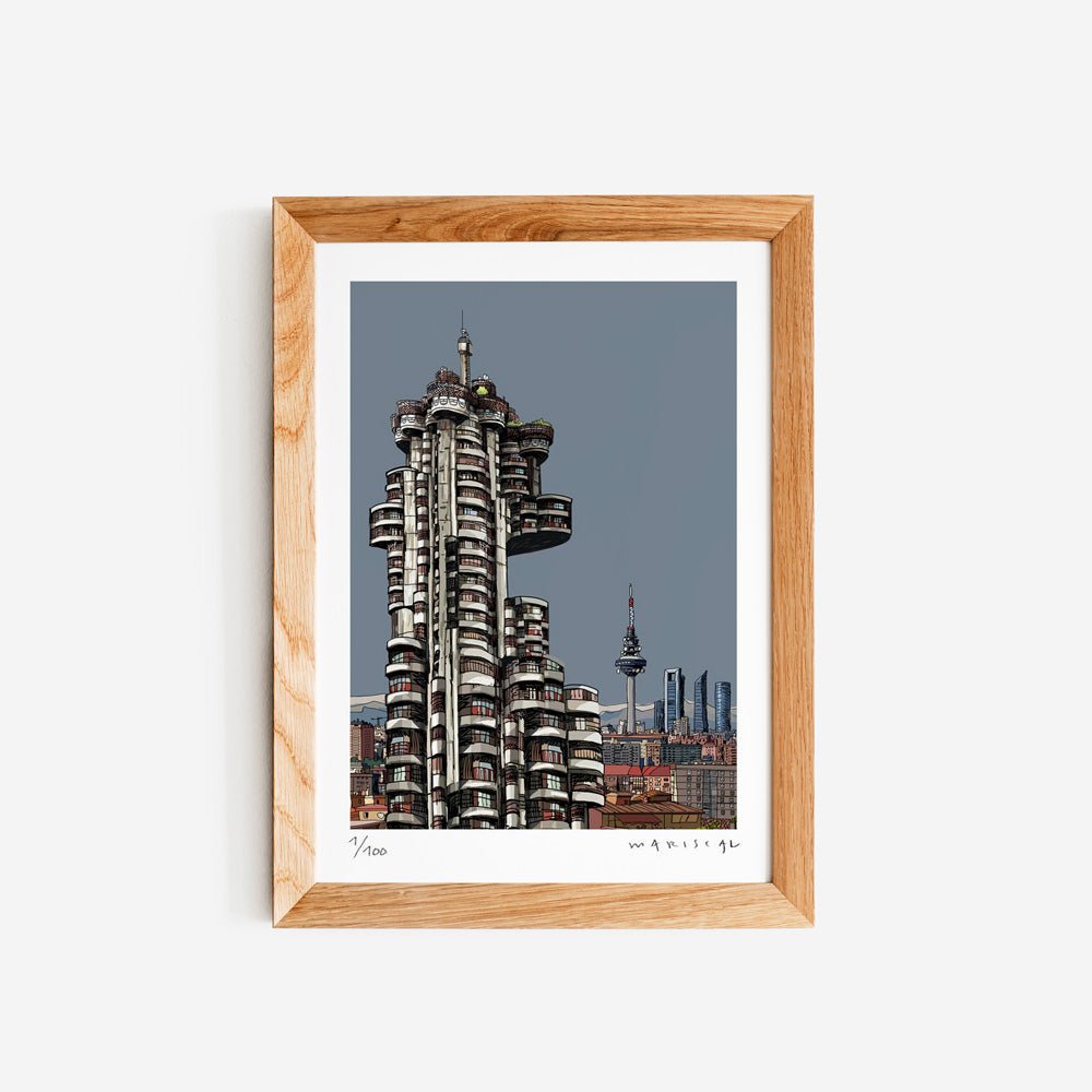Torres Blancas Impresión Fine Art