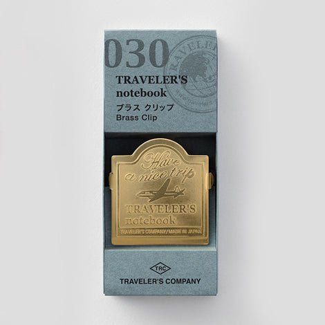 TRAVELER'S notebook Recharge 030 Clip Laiton Avion