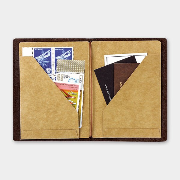 TRAVELER'S notebook Recambio 010 Carpeta Kraft - Tamaño Pasaporte