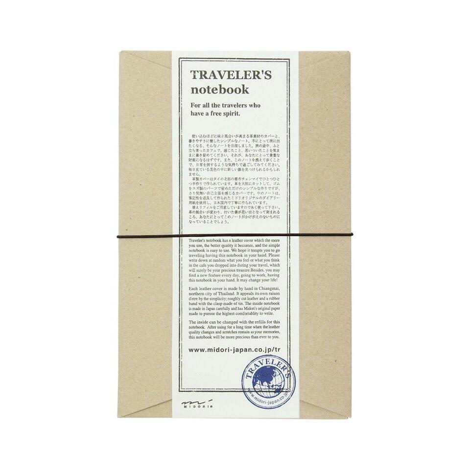 TRAVELER'S notebook - Format Régulier Noir