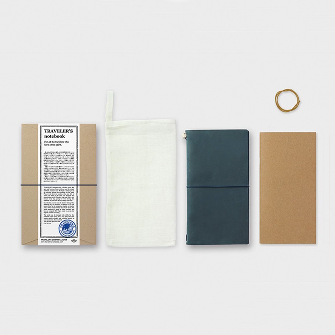TRAVELER'S notebook - Format Régulier Bleu