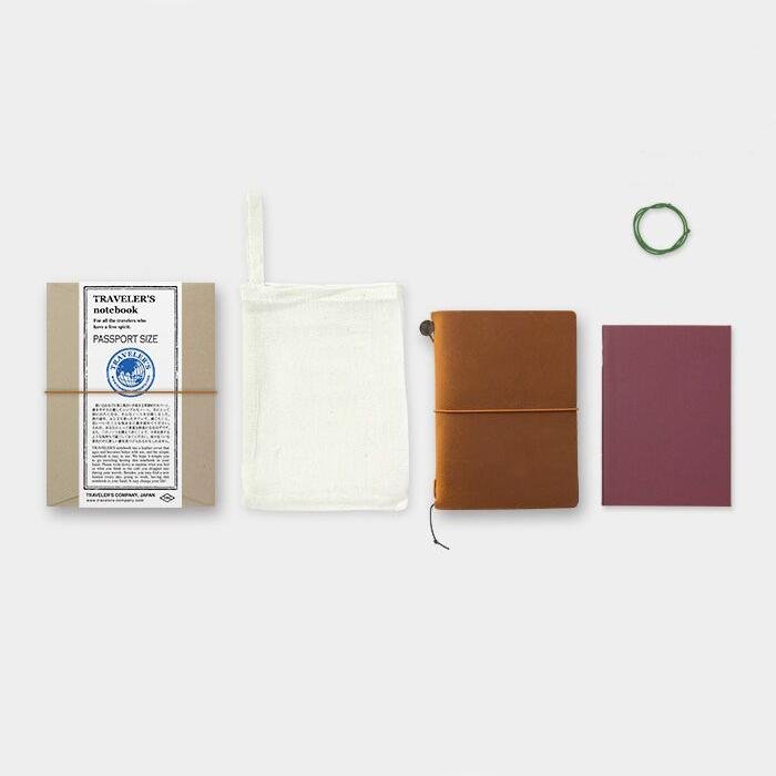 TRAVELER'S notebook - Taille Passeport Camel