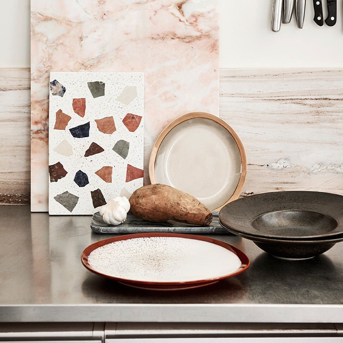 Gray Marble Tray
