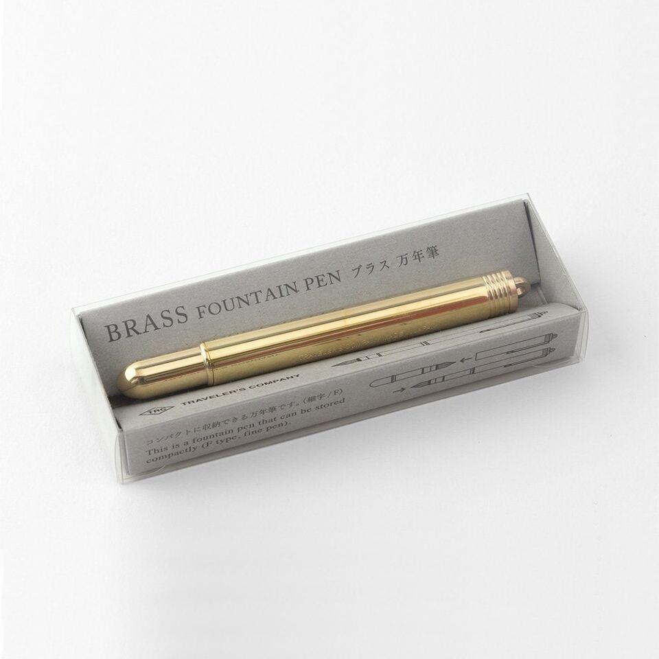 Brass Fountain Pen
