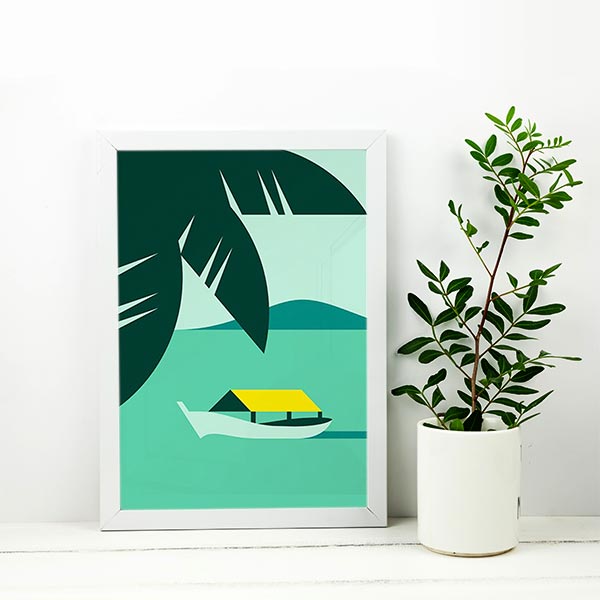 Tropic 21x30 Giclée Print